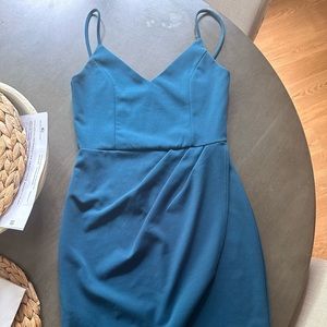 Lulus Teal Blue Forever Your Girl Royal Blue Bodycon Dress